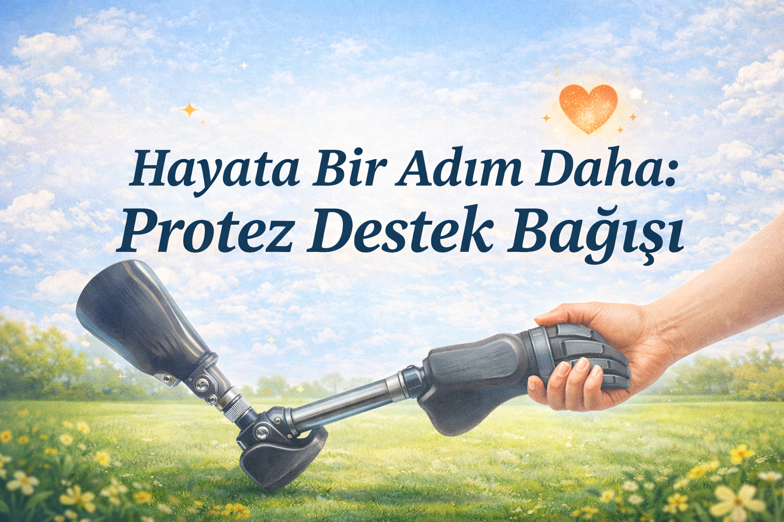 Hayata Bir Adım Daha: Protez Destek Bağışı